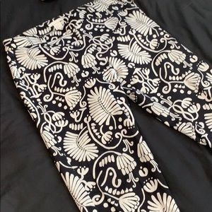 Black & White Printed Pants